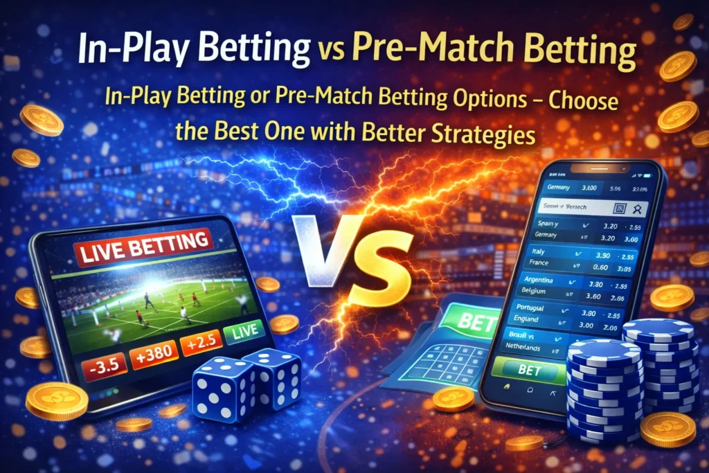 In-Play Betting or Pre-Match